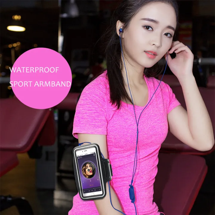 6%20inch%20Waterproof%20Sport%20Gym%20Running%20Armband%20For%20iPhone%20Sports%20Running%20Arm%20Band%20Cell%20Phone%20Holder%20Pouch%20Case%20-%20Image%204