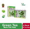 Burn Fat Green Tea Reduce Cholesterol and unwanted fat Ayurveda Herbal Tea Loss Weight Naturaly Healthy  Diet Slimming Tea 2 Pack bundle 30 tea bag in each pack.100% Premium Quality. 