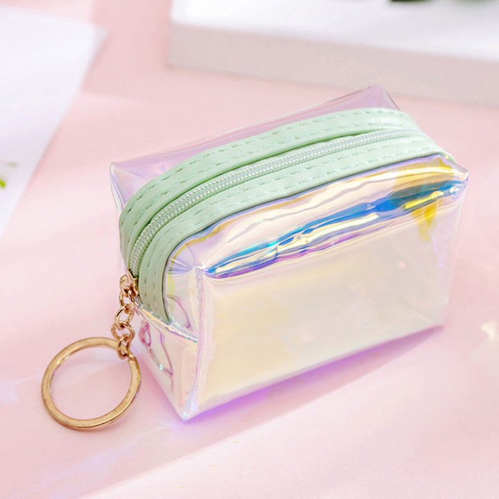 Coin Purse Lipstick Eyehadow Make up Bag Storage Bag Jelly Bag