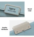 TEEMI Women's Long Purse Fold Wallet PU Leather Dompet Panjang Wanita Multi Compartment Card Slots Inner Zip Beg Raya. 