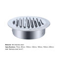 Ethereon Air Vent Outlet Anti-Rust Stainless Steel Flat Ducting Air Ventilation Outlet with Screen Mesh. 