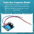 Audio Speaker Frequency Divider Treble Bass 2 Unit Crossover. 