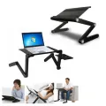 Multifunctional Laptop Table T8 - 360 Degree Multi-Angle Adjustable Folding Computer Desk. 