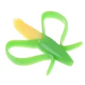 Baby Silicone Teether Training Toothbrush BPA Free Banana Corn Toddle Teething Chew Toys For Infant Chewing Newborn Safe Gifts. 
