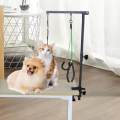 Dog Grooming Arm with Loop Noose Adjustable Pet Folding Grooming Table Stand Pet Grooming Supplies. 