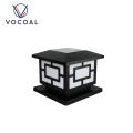 Vocoal Outdoor Pillar Lights Solar Charging IP65 Waterproof Column Lamp Column Post Lights Courtyard Lamp Headlight Pillar Fence Post Garden lights 2 Colors. 