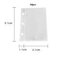 Panda Online Pvc Lovely Loose-leaf Album, Three-hole Photo Album, Girl Sticker Collection Book, Diy Hand Account Book, Small Card Collection Book. 