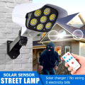 77 LED Solar Security PIR Motion Sensor Light with Remote Control | Solar Sensor Light | Motion Sensor Street Lamp | Dummy Camera. 