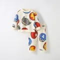 Long Sleeve Set Cartoon Sweatshirts +Pants Two Piece Set Child Boys Fashion Casual Hoodies Outfits New Spring Autumn Costume. 