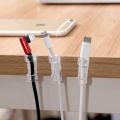 16/20Pcs Self-Adhesive Cable Clips Wire Storage Clips / USB Wire   Cable Desk Organizer / Earphone Cable Winder / Cable Retainer Clamp Management Organizer / Hot Sale. 