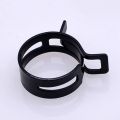 20Pcs/Lot New Tube Clamp Spring Clips for Fuel Oil Line Water Hose Pipe 5mm-27mm Fastener 65MN Manganese Steel Elastic Buckle Pipe Hoop. 