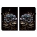 (COD) Crystal Texture Painted Leather Smart Tablet Case For Samsung Galaxy Tab S4 10.5 SM-T830 SM-T835. 