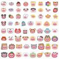 100PCS Korean cartoon Little Beaver Loopy Stickers Cute Emoticon Pack Stickers Laptop Water Cup Mobile Phone Stickers. 