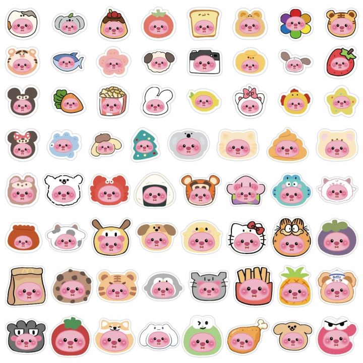 100PCS%20Korean%20cartoon%20Little%20Beaver%20Loopy%20Stickers%20Cute%20Emoticon%20Pack%20Stickers%20Laptop%20Water%20Cup%20Mobile%20Phone%20Stickers%20-%20Image%206