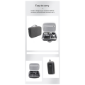 Carrying Case for Mini 4 Pro Drone Bod Remote Controller Protective Storage Bag Hanbag Box. 