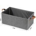 Clothes Storage Box Foldable Wardrobe Organizer and Storage Box Household Thickening and Wear-Resistant Clothing Finishing Box. 