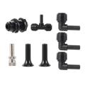Mini Greenhouse Misting Nozzle Kit Reptiles Rainforest Aquarium Fogger Sprayer 360rotating Cooling Humidity Landscaping. 