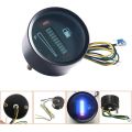 24V 2 Inch 52mm Universal Car Motorcycle Fuel Level Meter Gauge LED Light Display Fuel Tank Gauge Boat Truck RV. 