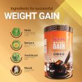 NUTRELA Weight Gainer-500G, Chocolate Flavour 20G Protein, 66.8 Carbs, 13 Vitamins & 12 Minerals With Khandsari Sugar Powder Ideal For Athlete, Men, Women & Kids Above 10 YearFROM INDIA(NUZ). 