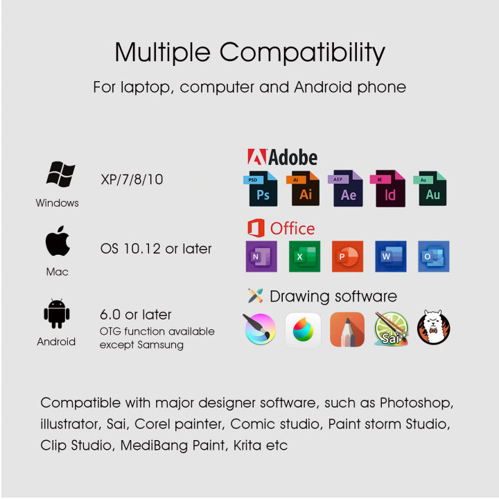 VEIKK%20S640%206%20x%204%20inch%20Ultra-Thin%20Easy%20Carrying%20Pen%20Tablet%20Graphics%20Drawing%20Tablet%20Support%20Androidphone%20Digital%20Drawing%20Writing%20Pad%20with%2016384%20Levels%20Pressure%20Sensitivity%20Battery-Free%20Pen%20-%20Image%209