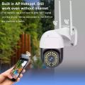Outdoor WiFi PTZ IP camera 4× Digital zoom- Black ( Warranty Available ). 