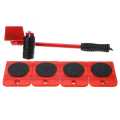 5Pcs Furniture Mover for Home Shop Lifting Moving Heavy Duty Furniture Remover Lifter Sliders Kit Hand Transport Tools. 