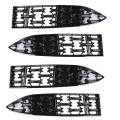 4x Car Front Lower Bumper Grill Grille Moulding Cover for CX5 -5 2022+ Front Bottom Middle Net Decoration B. 