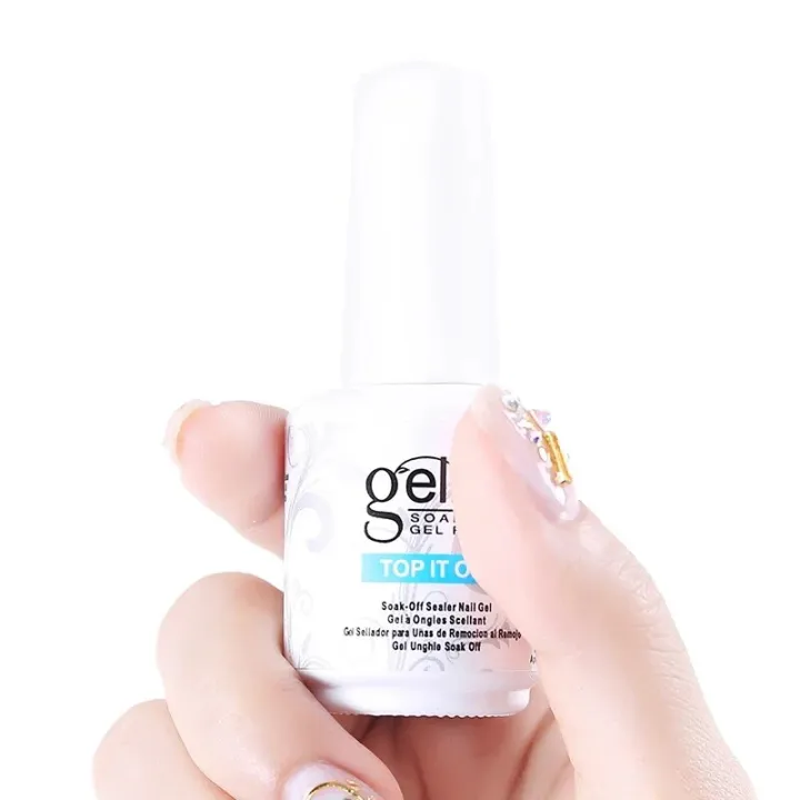 15mL%20UV%20Gel%20Nail%20Polish%20Clear%20Base%20Coat%20No%20Cleanse%20Top%20Coat%20Nail%20Art%20Primer%20Semi-permanent%20UV%20Varnish%20-%20Image%207