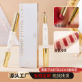 【Mingo】YZS double-headed lipstick lip liner soft mist non-stick cup matte outline lip shape waterproof easy to color color lip liner. 