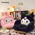 Sutuiying Cartoon Doll Cushion Office Chair Cushion Cute Creative Plush Winter Warm Comfortable Bedding Pillow Gift For Girls Dormitory. 