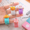 1/3Pcs Cartoon Animal Mini Stapler Cute Portable Stapler Keychain Binding Tool File Organizer Office Stationery School Student Supplies. 