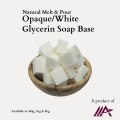 Natural Melt & Pour White/Opaque Glycerin Soap Base 500g. 
