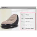 Casual Inflatable Sofa With Sofa Chair Set Air Sofa with Foot Rest Cushion. 