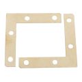 20 pcs 51mm Flat Corner Right 90º Angle Bracket Repair Plate Fixing Brace. 