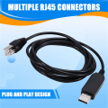 FTDI FT232RL Chip USB to RJ45 Cable RS485 Serial Port Delta IFD6500 Data Upgrade Cable Communication Interface Cable. 