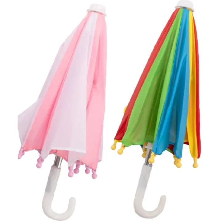 2%20Pcs%20Sombrillas%20De%20Para%20Mini%20House%20Accessories%20Small%20Umbrella%20Beach%20Umbrella%20Metal%20Parasol%20Child%20-%20Image%207