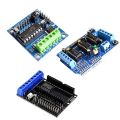 L293D Motor Drive Shield dual for arduino Duemilanove, Motor drive expansion board motor control shield. 
