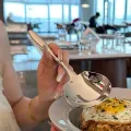 Stainless Steel Large Size Spoon Long Handle Hot Pot Spoon Soup Ladle Home Kitchen Essential Tools Tableware Big Head Spoon. 