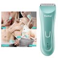 Kemei Wet Dry Groin Body Trimmer For Men Face Beard Hair Trimmer Clipper Rechargeable Pubic Ball Electric Shaver Body Groomer. 