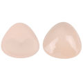 1 Pair of Silicone Foam Sponges Comfortable Triangular Bra Pads Inserts / Removable Push Up Bra Pads for Women Bikini, Tops, Sports Bra, Swimsuit. 