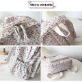 Backpack Secondary Casual Students Simple Floral Primary Wild Wind Small Fresh. 