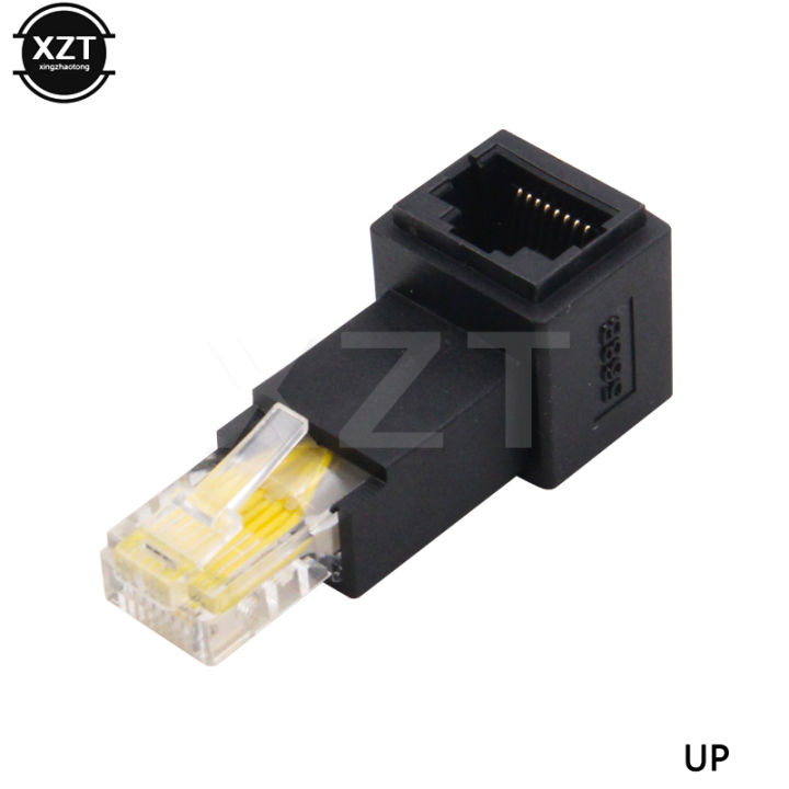 Newese Up Down Left Right Angled 90 Degree 8p8c Ftp Stp Utp Cat 5e Rj45 ...