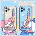 Camera all inclusive Bear bracelet Phone Case For iphone 11 Pro Max Lens bump protection Lens package Simplicity Cartoon. 
