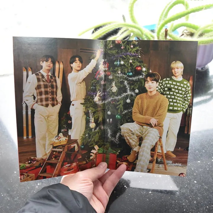 Kpop%20BTS%20Little%20Wishes%20Holiday%20Collection%20Photo%20Collected%20Mini%20Album%20-%20Image%202