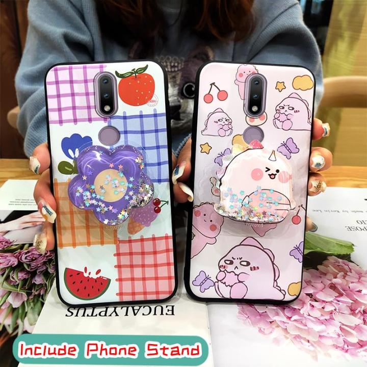 Durable%20Rotatable%20stand%20Phone%20Case%20For%20Nokia%202.4%20cute%20Fashion%20Design%20Anti-knock%20protective%20TPU%20Simplicity%20Dirt-resistant%20-%20Image%204