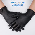 1/2Pcs Thickened Black Kitchen Protective Gloves Disposable PVC Gloves Waterproof Food Grade Gloves Kitchen Cleaning Gloves. 
