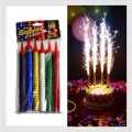 Multicolor Sparkling Fire Candle (6 Pcs) for Party,Birthday,Anniversary,Celebration Candle (X Large). 