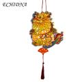 2024 Year of Dragon Lantern Chinese New Year Dragon Lantern Handmade Led Lamp for Festive Home Decoration Festival Lantern Diy Kit. 