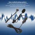 Boom Microphone Headphone Cable Volume Control Boom Mic Cable Stable Mute Switch for Game Console for QC45. 