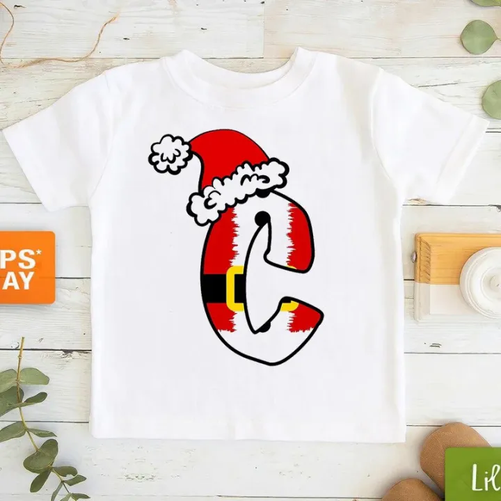 New%20Letters%20A-H%20Merry%20Christmas%20T-Shirt%20Funny%20Christmas%20Hat%20Tshirt%20Kids%20Clothes%20Boys%20Girls%20T%20Shirt%20Short%20Sleeve%20T-Shirts%20Top%20-%20Image%203